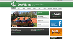 Desktop Screenshot of davis.be