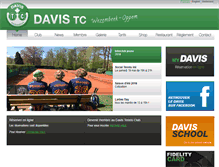 Tablet Screenshot of davis.be